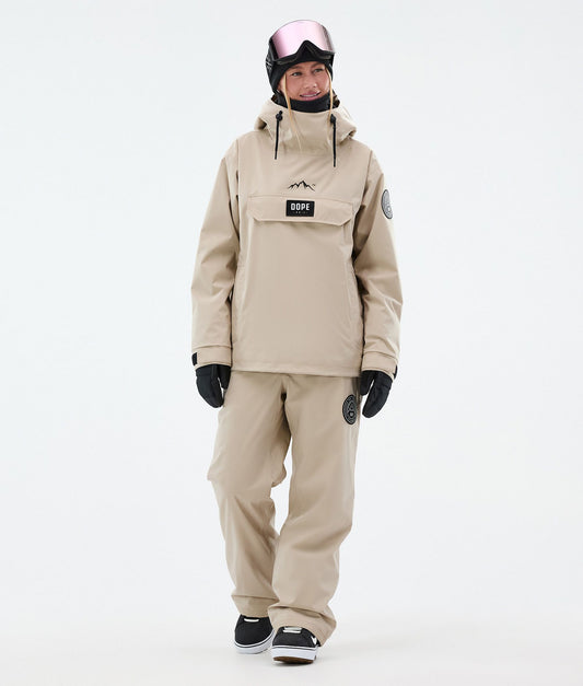 Snowboard Jacket Women Sand