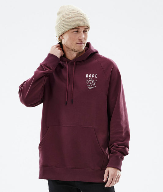 Hoodie Men Summit Burgundy