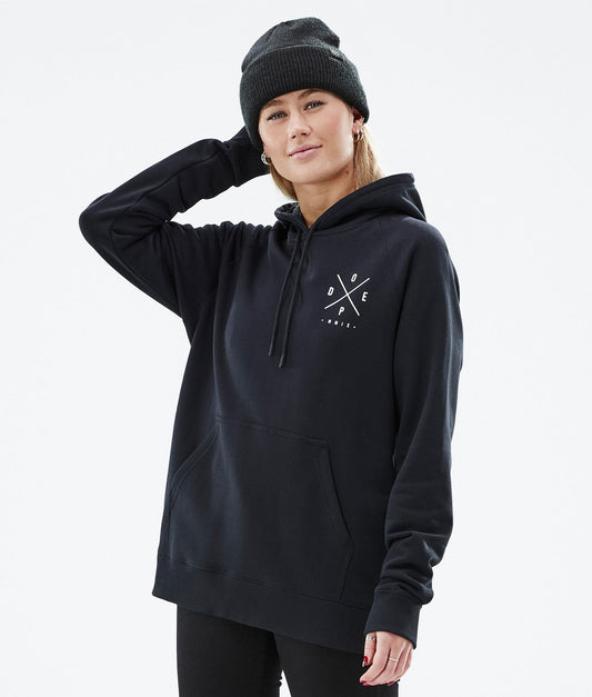 Hoodie Women 2X-Up Black