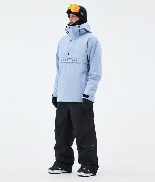 Snowboard Jacket Men Light Blue