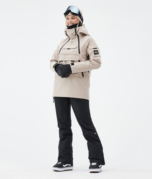 Snowboard Jacket Women Sand