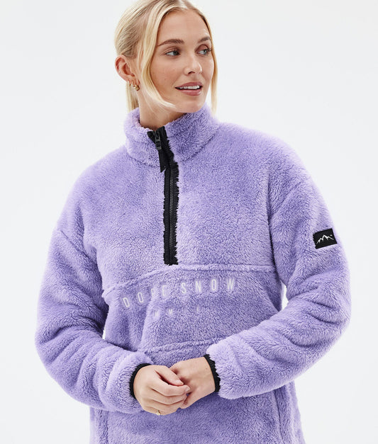 Fleece Sweater Women Faded Violet