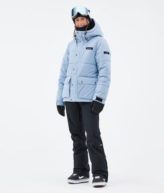 Snowboard Jacket Women Light Blue