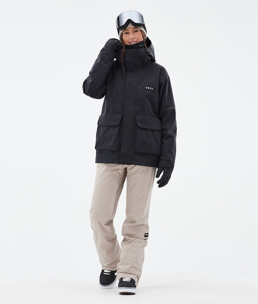 Snowboard Jacket Women Black