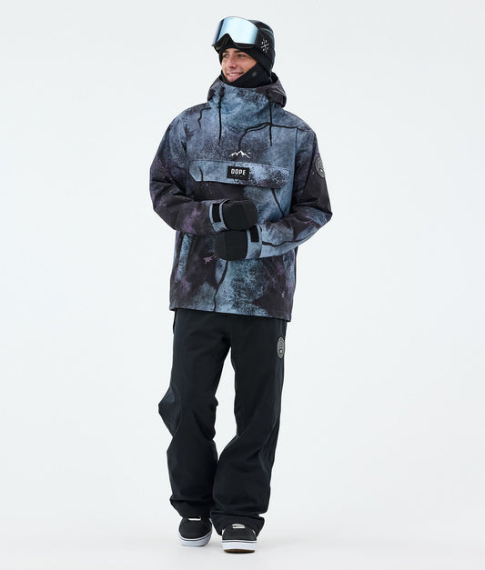 Snowboard Jacket Men Jungle Purple