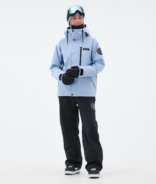 Snowboard Jacket Women Light Blue