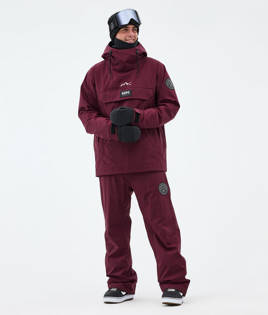 Snowboard Pants Men Burgundy
