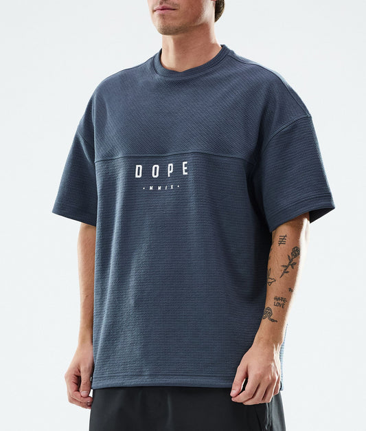 Fleece Sweater Men Metal Blue