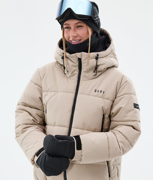 Snowboard Jacket Women Sand