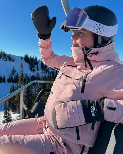 Snowboard Jacket Women Soft Pink