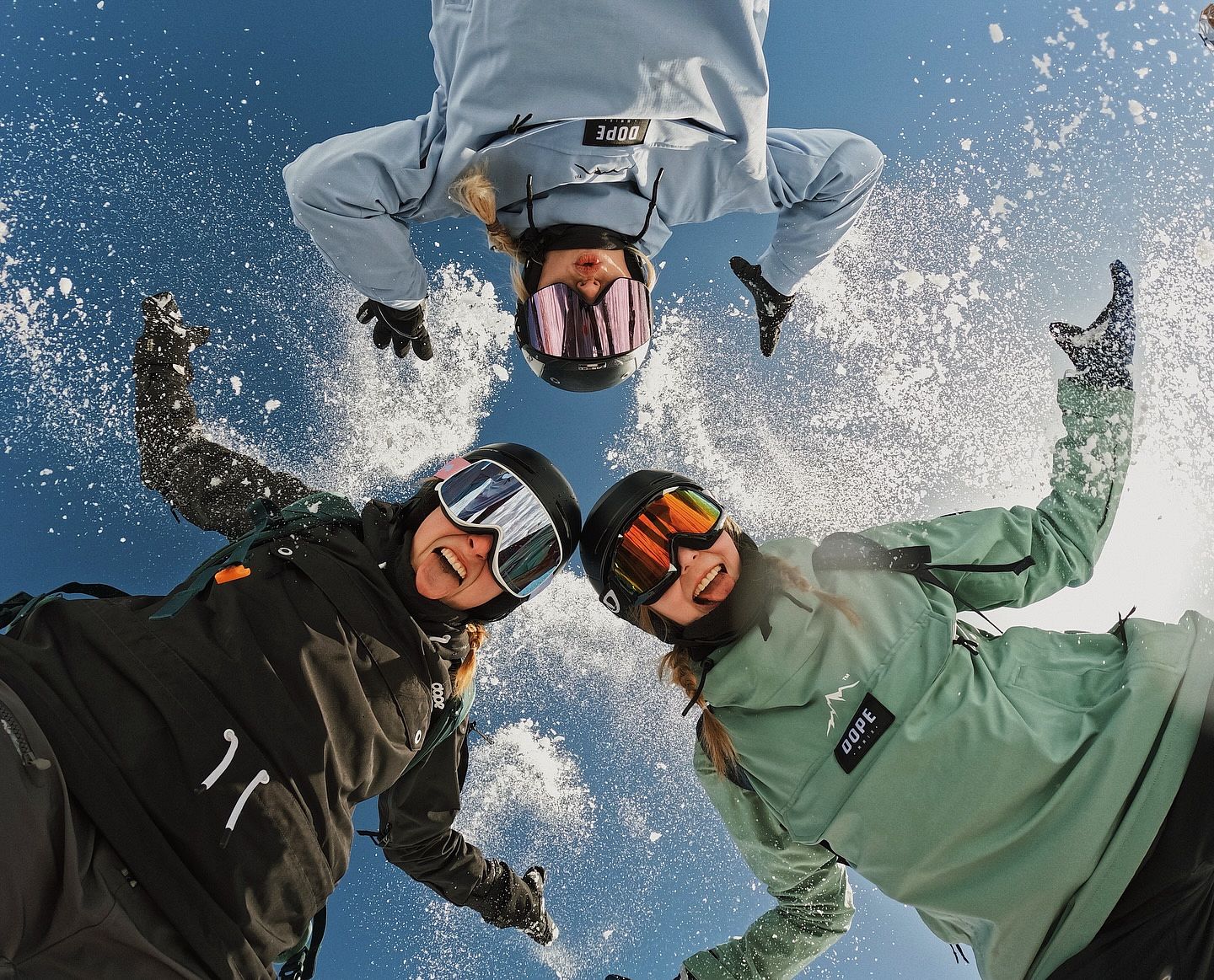 Snowboard Jacket Women Faded Green