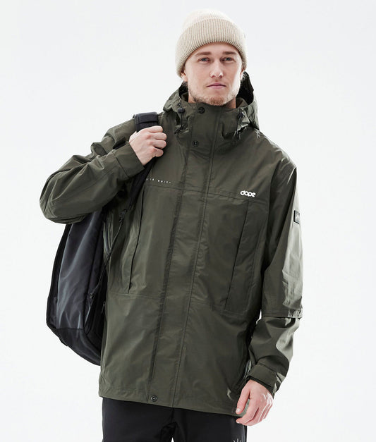 Outdoor Jacket Men Olive Green