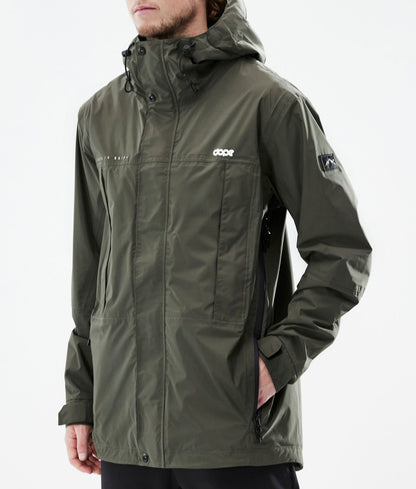 Outdoor Jacket Men Olive Green
