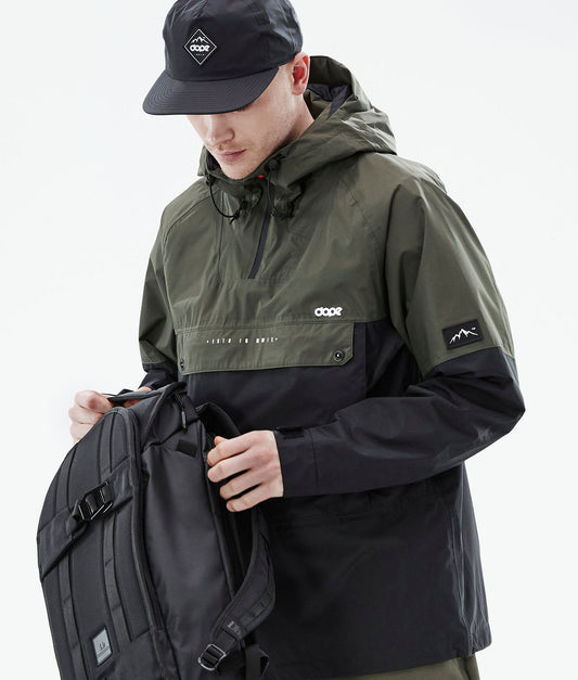 Outdoor Jacket Men Olive Green/Black
