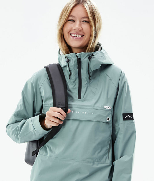 Outdoor Jacket Women Faded Green