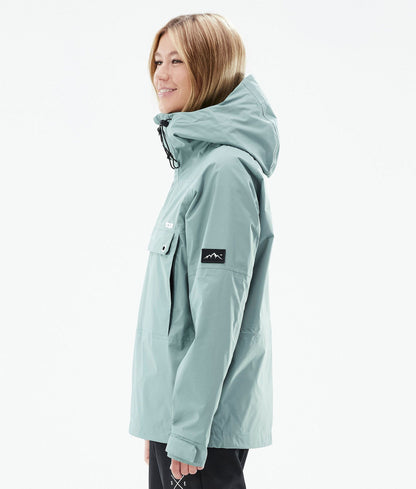 Outdoor Jacket Women Faded Green