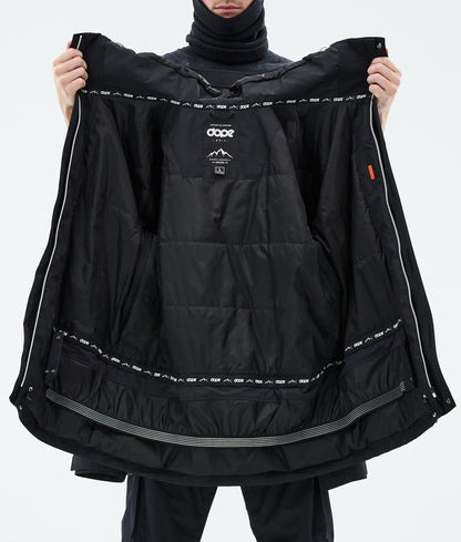 Snowboard Jacket Men Black