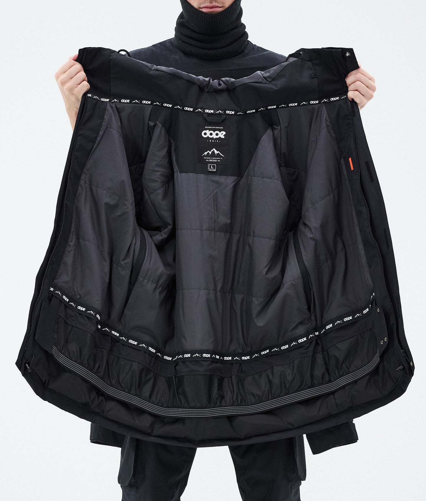 Snowboard Jacket Men Blackout