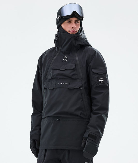 Snowboard Jacket Men Black