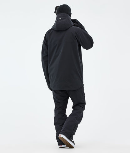 Snowboard Jacket Men Black