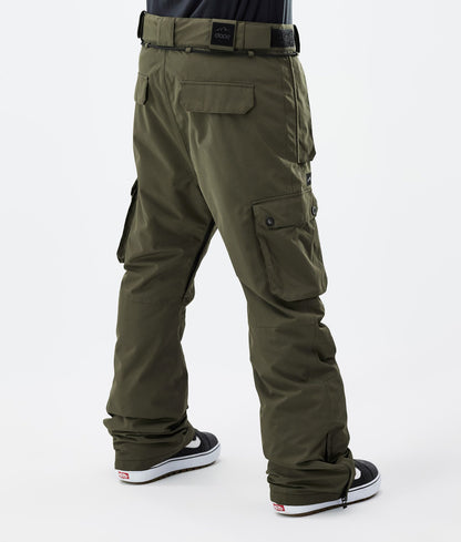 Snowboard Pants Men Olive Green