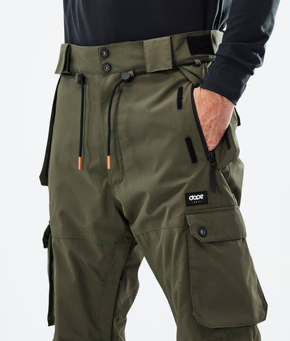 Snowboard Pants Men Olive Green