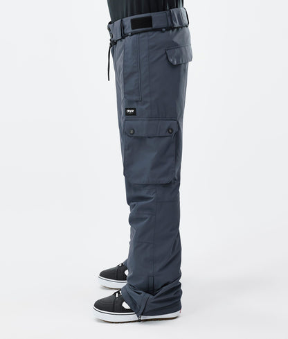 Snowboard Pants Men Metal Blue