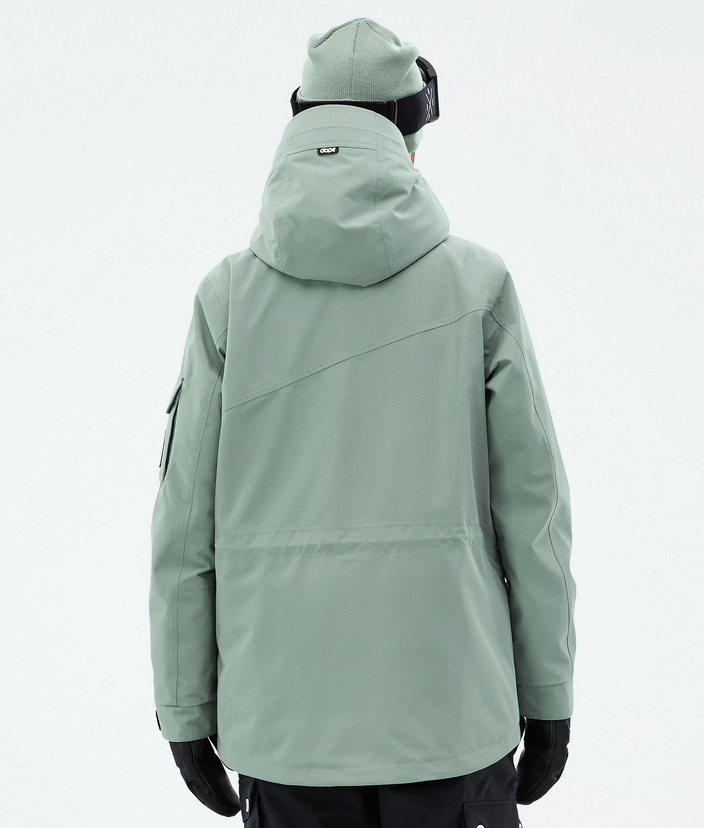 Snowboard Jacket Women Faded Green