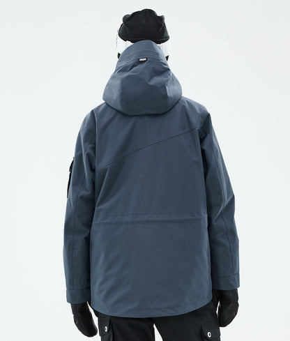 Snowboard Jacket Women Metal Blue