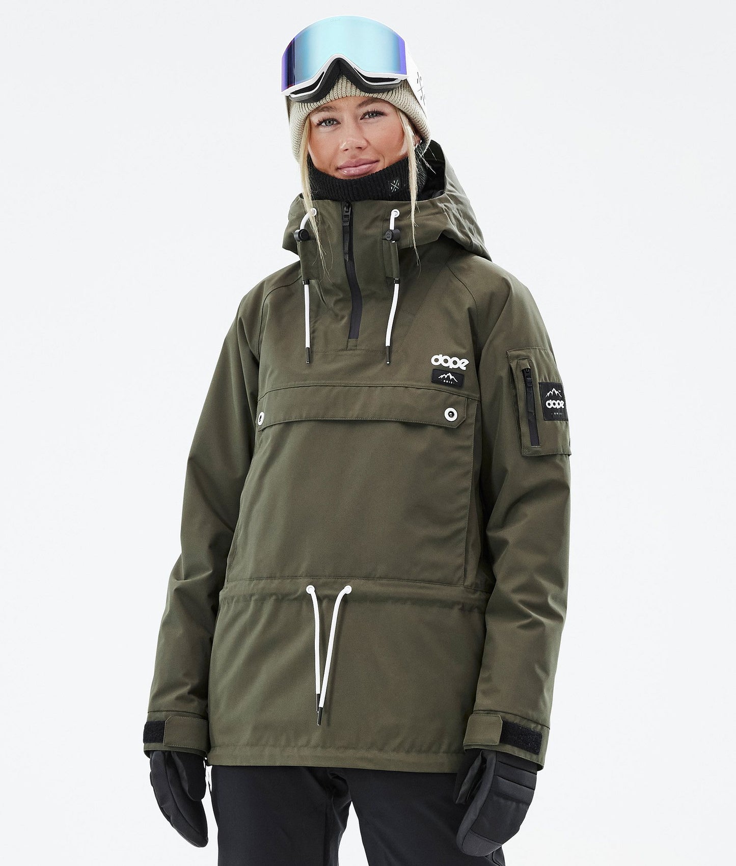 Snowboard Jacket Women Faded Green