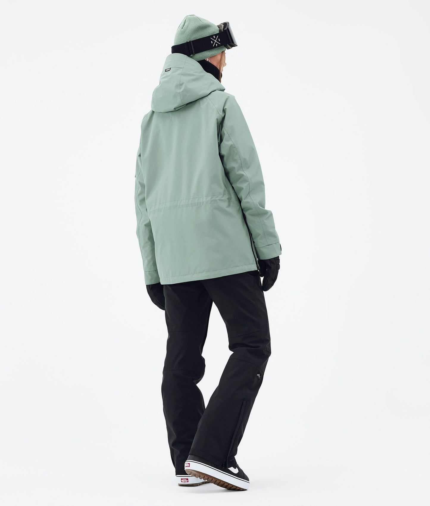 Snowboard Jacket Women Faded Green