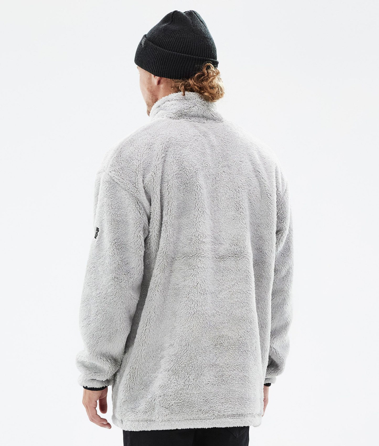Fleece Sweater Men Light Grey