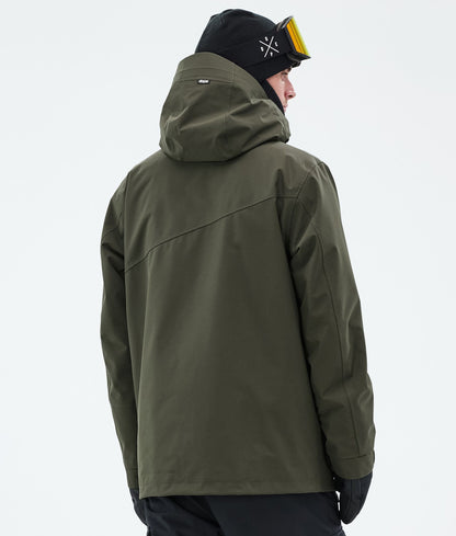 Snowboard Jacket Men Olive Green