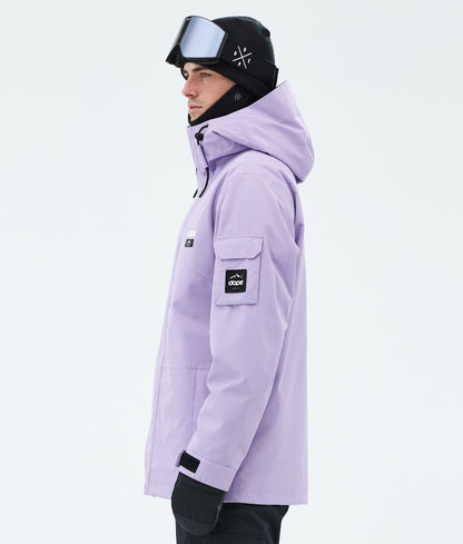 Snowboard Jacket Men Faded Violet