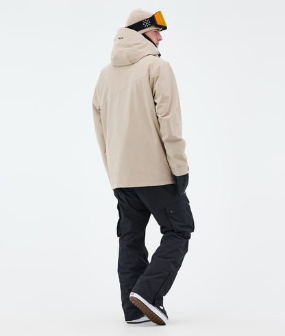 Snowboard Jacket Men Sand