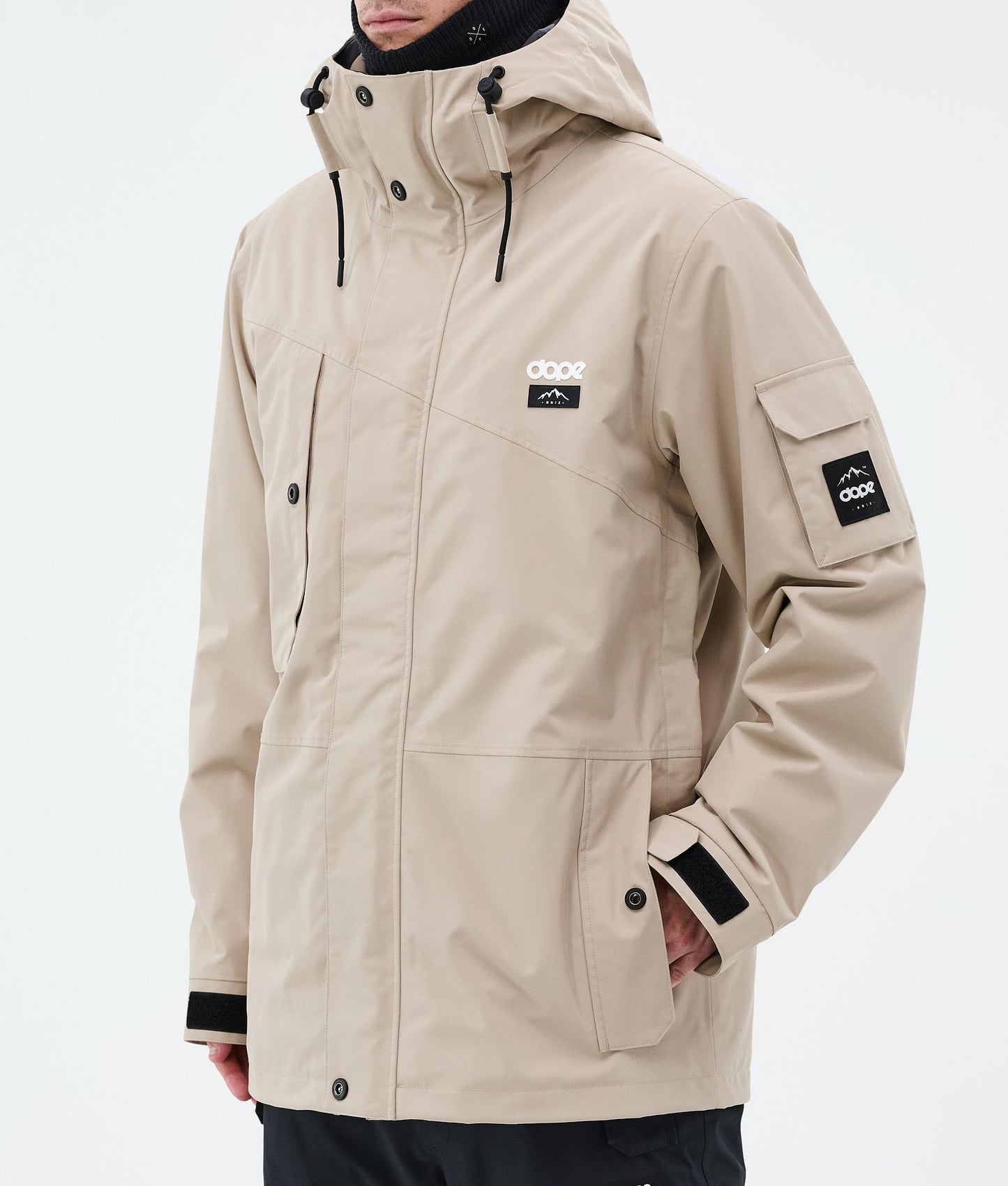 Snowboard Jacket Men Sand