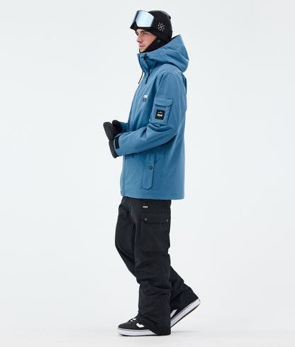 Snowboard Jacket Men Blue Steel
