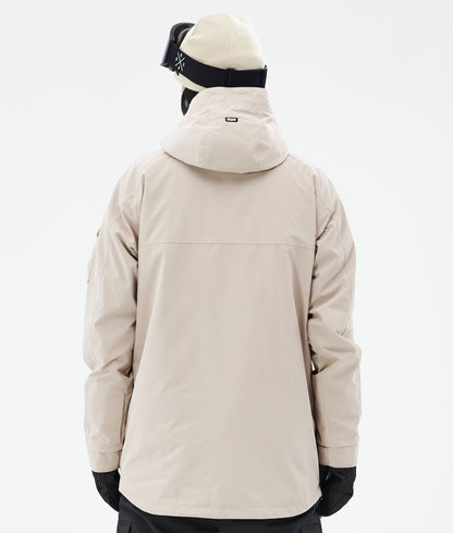 Snowboard Jacket Men Sand