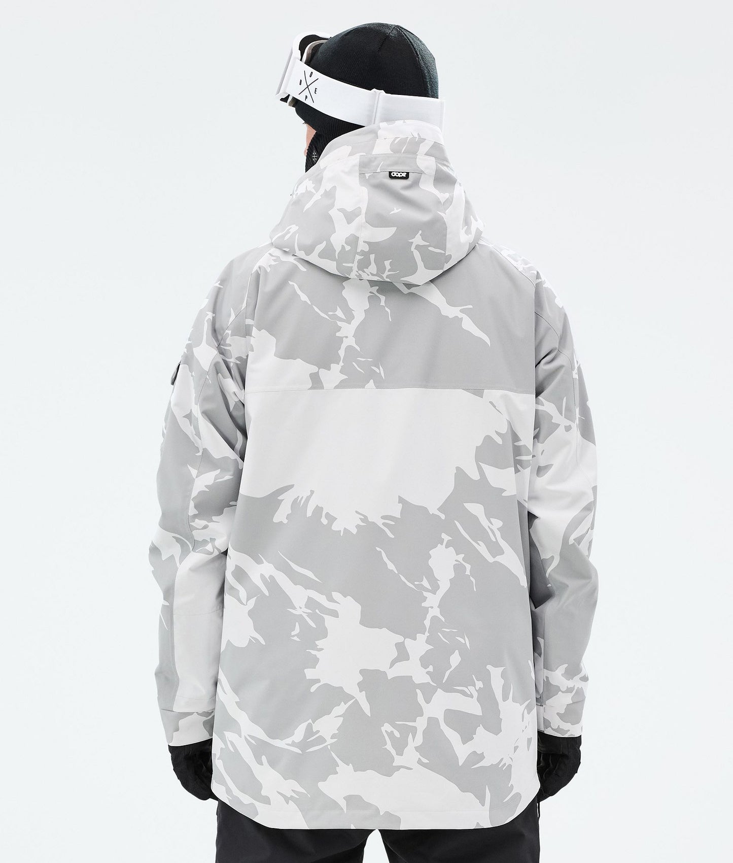 Snowboard Jacket Men Grey Camo