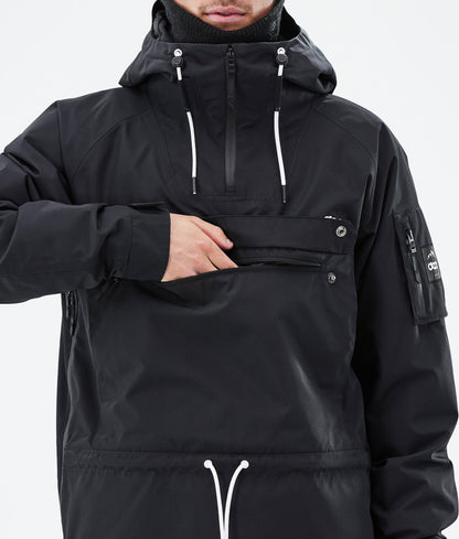 Snowboard Jacket Men Black