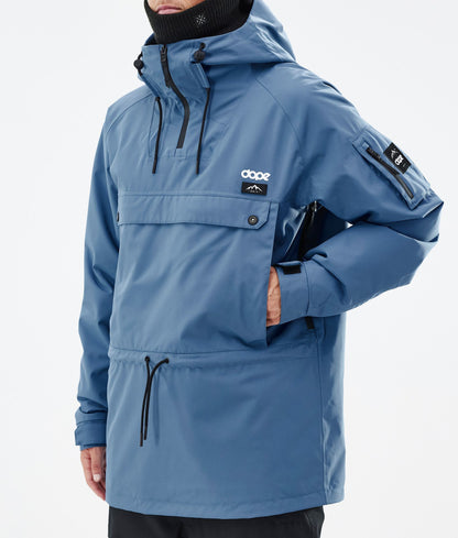 Snowboard Jacket Men Blue Steel