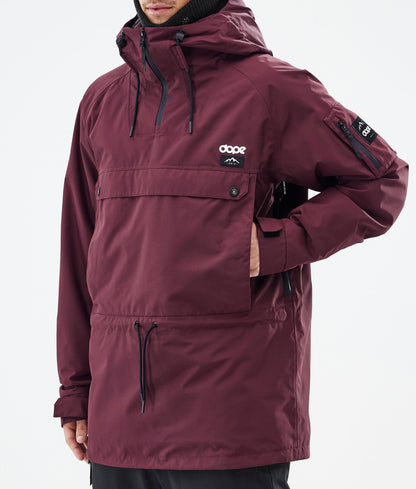Snowboard Jacket Men Don Burgundy