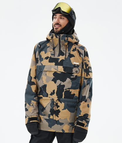 Snowboard Jacket Men Walnut Camo