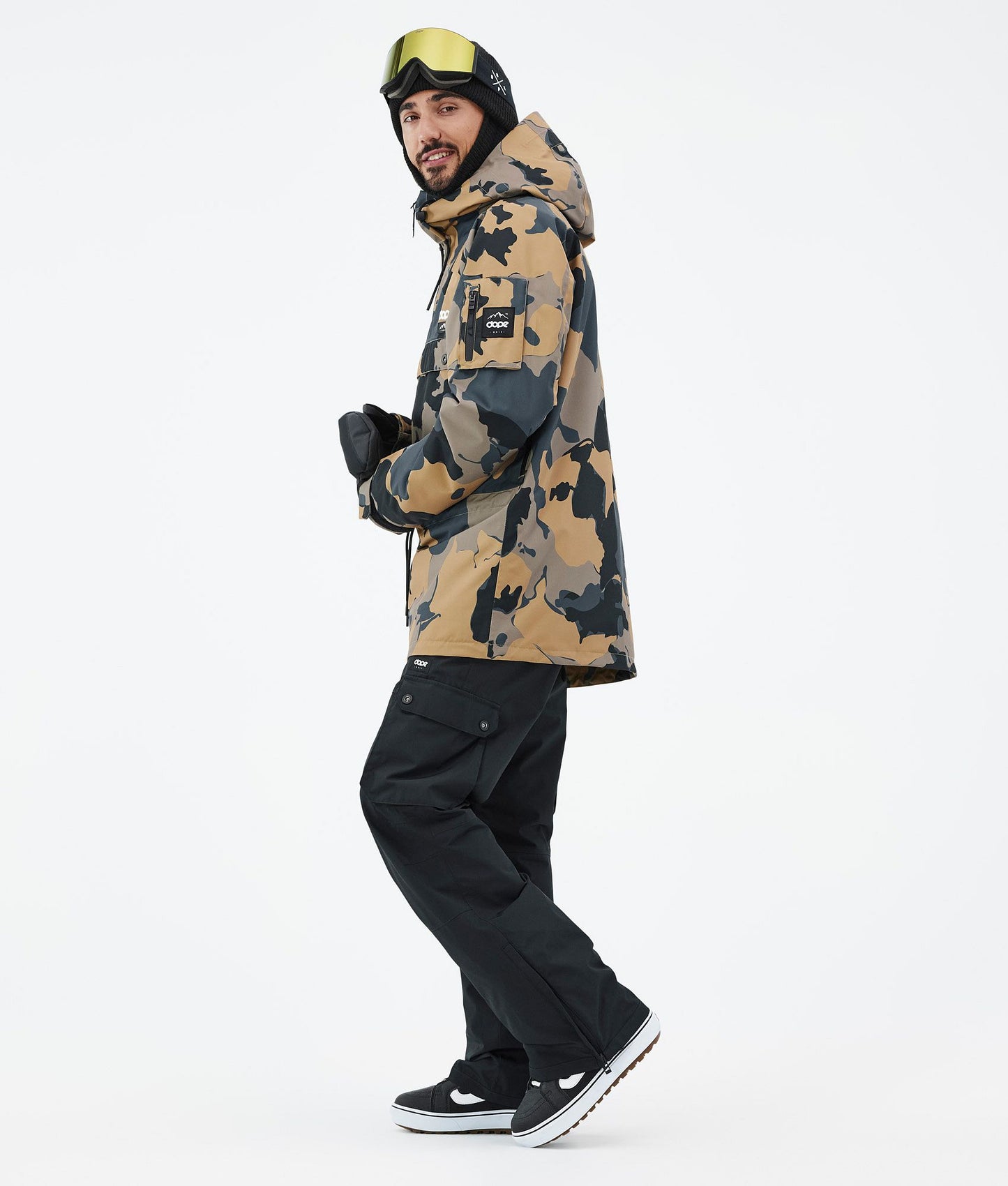 Snowboard Jacket Men Walnut Camo