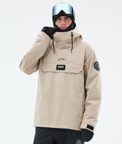 Snowboard Jacket Men Olive Green
