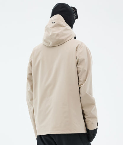 Snowboard Jacket Men Sand