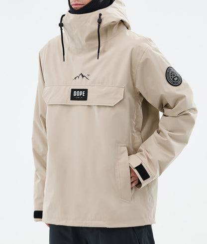 Snowboard Jacket Men Sand