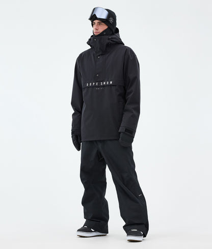 Snowboard Jacket Men Black