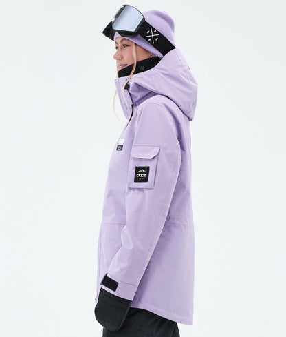 Snowboard Jacket Women Faded Violet