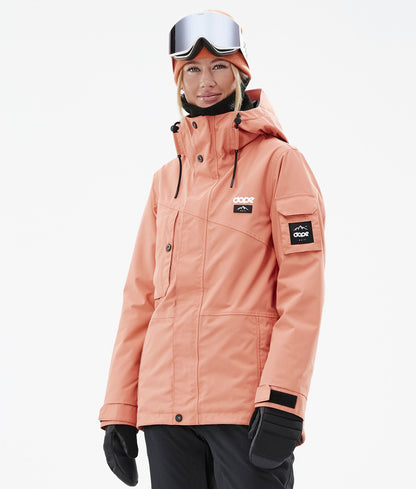 Snowboard Jacket Women Soft Pink